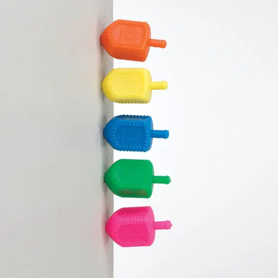 Rite Lite "Jar" of Dreidels, Spin the Dreidel Hanukkah Game with 25 Multi-Color Pieces {4}