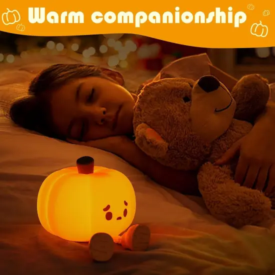 Cute Silicone Nightlight for Baby Toddler {4}