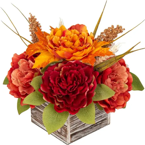 Fall Autumn Harvest Floral Centerpiece - Style 2 {1}