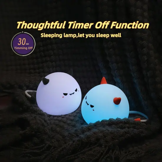 Cute Monster Night Light for Kids {4}