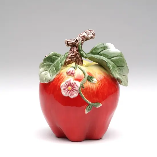 Ceramic Apple Figurine, Home Decor, Kitchen Decor, Gift for Teacher, Gift for Mom, Gift for Her {3}
