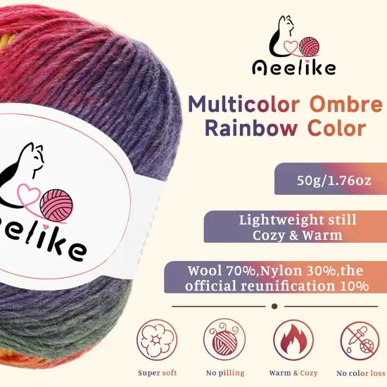 Crochet Blanket Kit for Beginners {3}