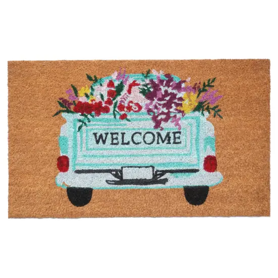 Farm Fresh Flowers Doormat {1}