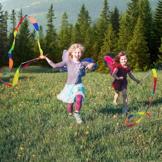 20 Pack Ribbon Dancer Wands for Kids {2}