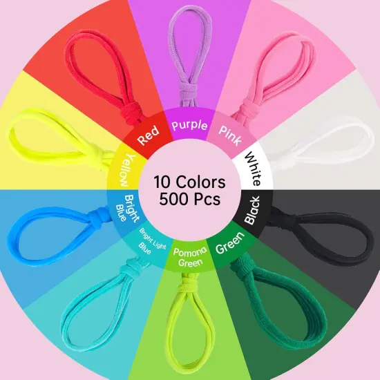 Weaving Loom Kit, Potholder Loom Craft Kit with 500 Pcs/10 Colors {5}