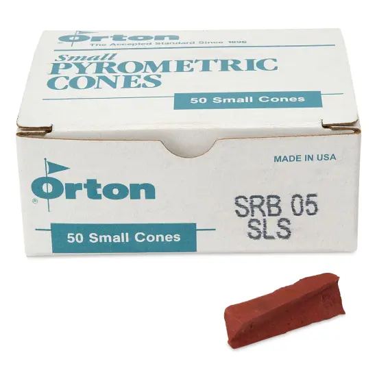 Orton Small Pyrometric Cones, Cone 05 - Box of 50 {1}