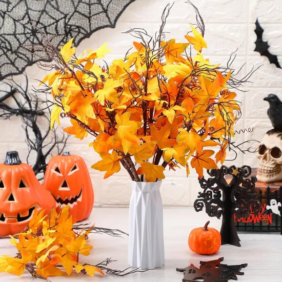 Artificial Fall Maple Leaves {2}