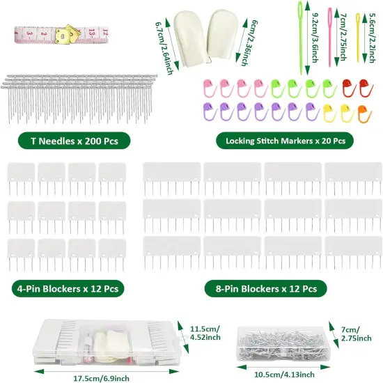 9 Pcs Blocking Mats for Knitting {2}
