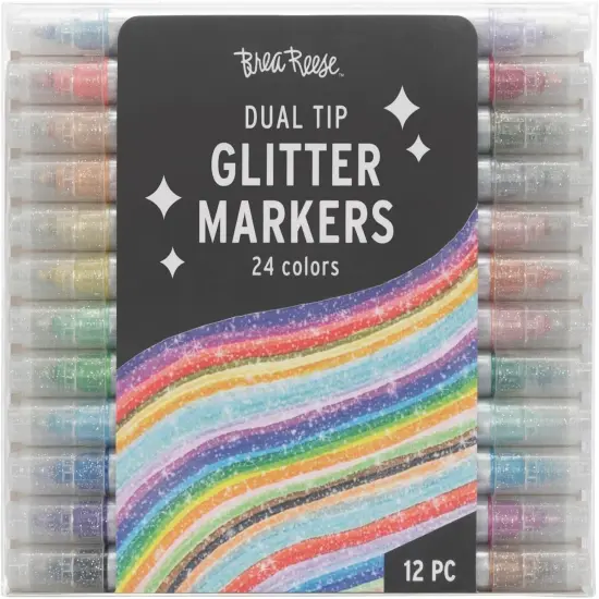 Dual Tip Markers - Glitter {1}