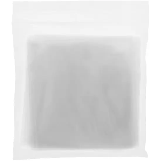Plymor 3" x 3", 1.5 Mil Flat Open Clear Plastic Poly Bags {5}