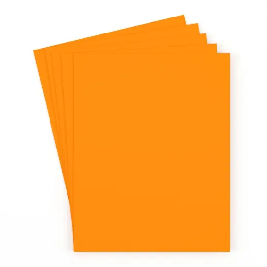 Poster Boards Orange 22x28 in &ndash; Large Size &ndash; 50 Count {4}