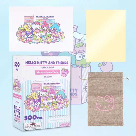 Hello Kitty&reg; and Friends Snack Shop - Wooden Jigsaw Puzzle {4}