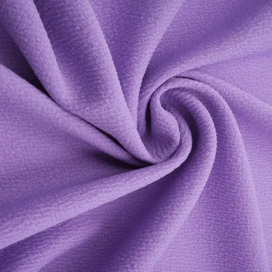 1 Yard Solid Liverpool Jacquard Double Knit Fabric Textured 58/60 Inches Wide Black {2}