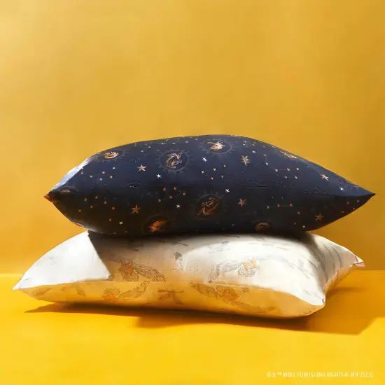 HARRY POTTER HOGWARTS KING SATIN PILLOWCASE {4}