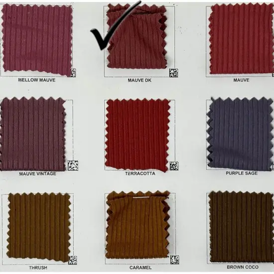 1 Yard Soft 4x2 Yummy Brushed Rib Knit Fabric for Tops, Dresses, Loungewear 58/60'' Inches Wide Mauve {3}