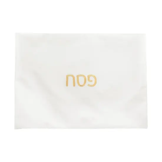 Leatherette Pillow Case with Embroidery Gold {2}