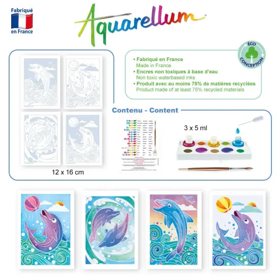 Sentosphere Aquarellum Mini Dolphins {4}