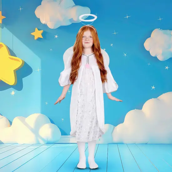 Child Christmas Angel Costume {5}