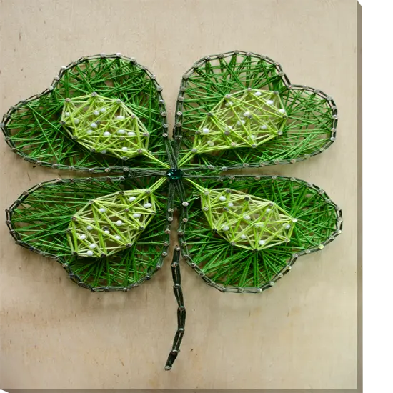 Creative Kit String Art - The magic of the clover {1}