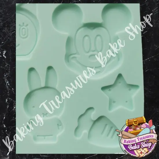 Character Face Silicone Mold#2 {3}