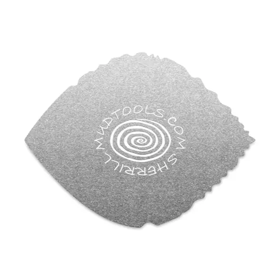 Mudtools Stainless Steel Drawing Rib - Leaf, Organic {1}
