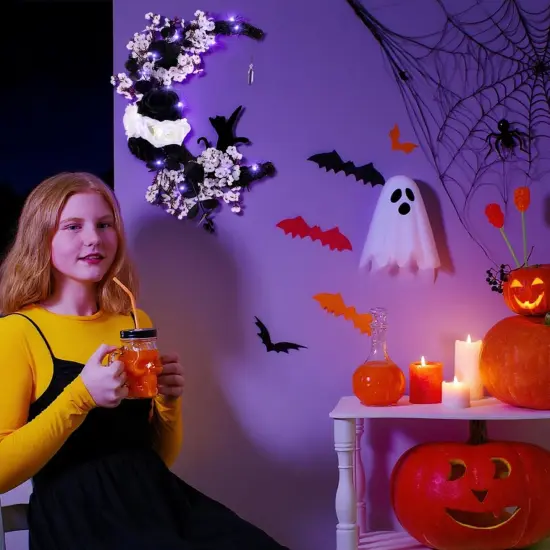 2025 Halloween Wreaths for Front Door {2}