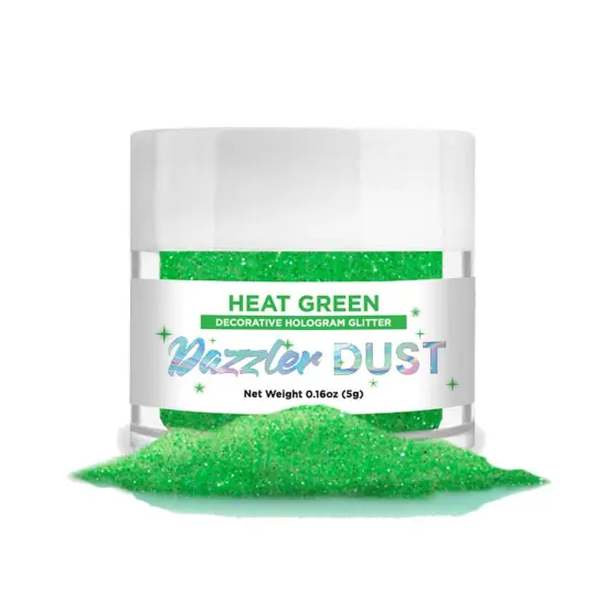 Heat Green Dazzler Dust&reg; 5 Gram Jar {5}
