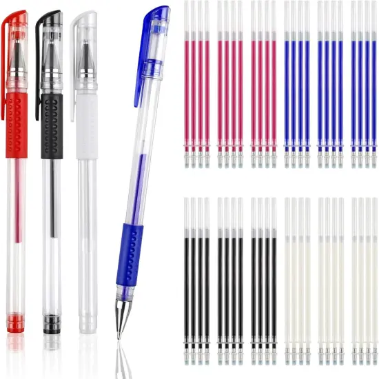 Heat Erasable Pens for Fabric (Black, Blue, White, Red) {1}
