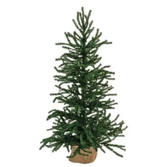 Pine Tree With Burlap Base 4ft {1}