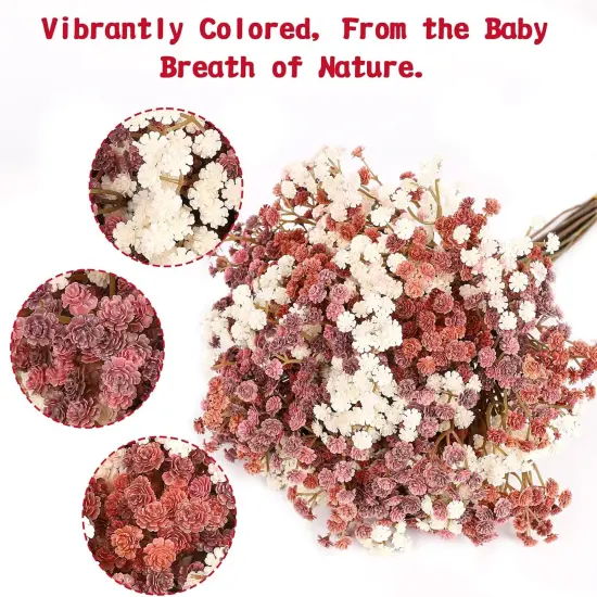 Baby Breath Flowers Fall Flowers Artificial {3}