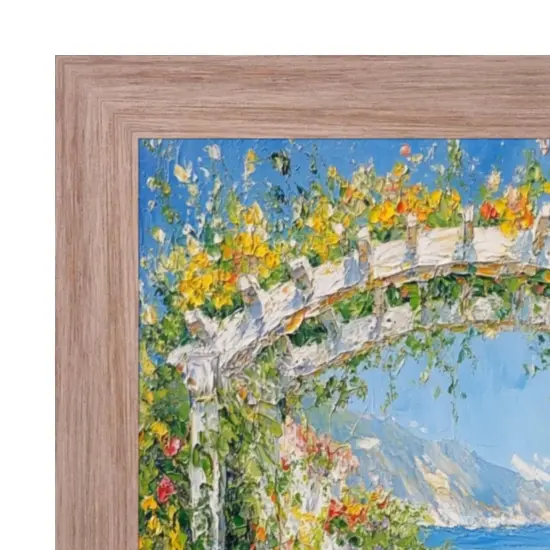 Weathered White Wash Wood Grain Picture Frame 18x24 frame {5}