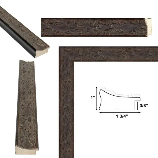 Renaissance Antique Bronze Gold Picture Frame 28x28 frame {5}