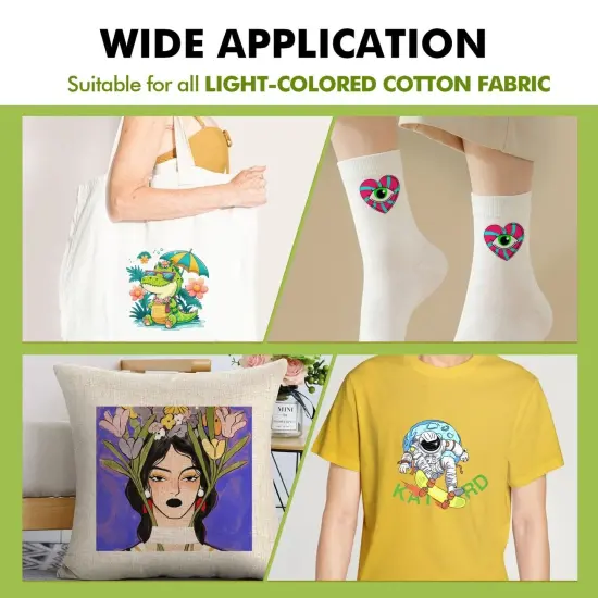 A-SUB Sublimation HTV Clear Matte Vinyl Roll For Light Cotton Shirts {3}