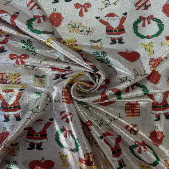 1 Yard Star of David Mystique Spandex Fabric for Holiday Costumes Dancewear Leggings Activewear (36" x 60")Inches Wide {2}