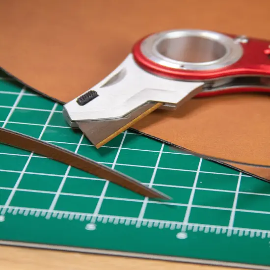 #92 TiN Coated HD 2-Notch Utility Blade {5}