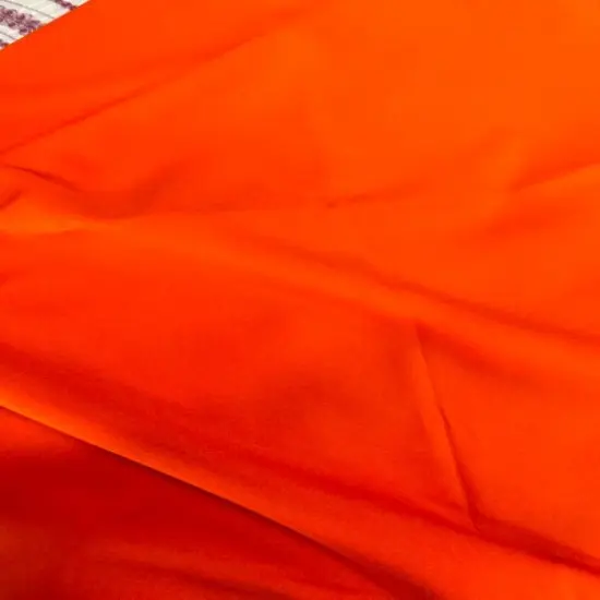 1 Yard Breathable Poly Cotton Fabric 58/60" Orange {1}