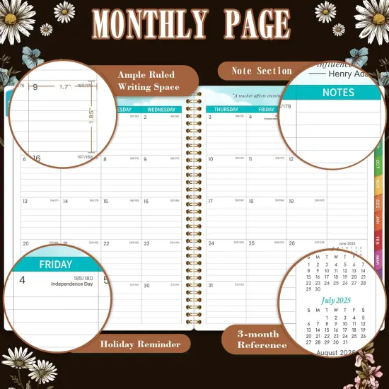 2025-2026 Teacher Planner - 8.5" x 11" {3}
