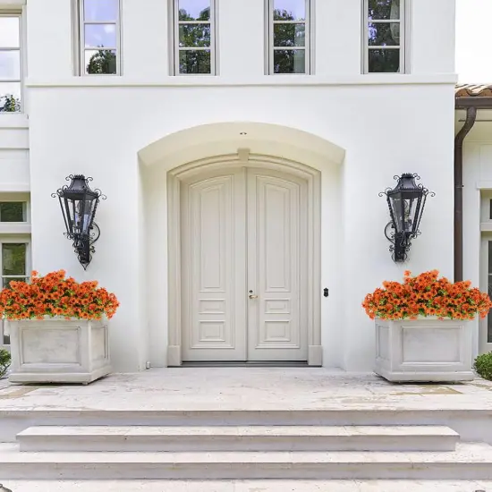 12 Bundles Fake Flowers for Fall Decorations {5}