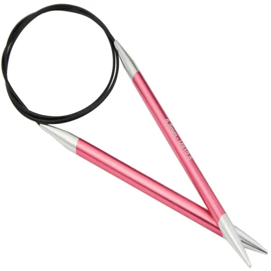 KnitPro-Zing Fixed Circular Needles 32"-Size 10.5/6.50mm {3}