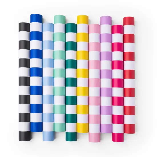 SKY BLUE SIGNATURE CABANA STRIPE TABLE RUNNER {4}