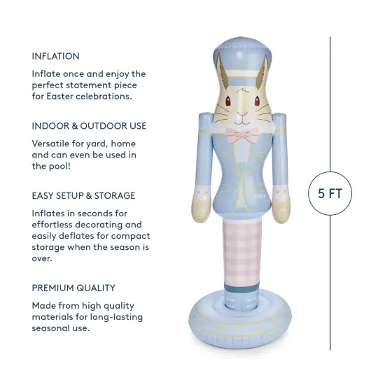 INFLATABLE EASTER BUNNY {6}