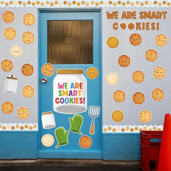 146Pcs Smart Cookies Bulletin Board Classroom Decoration Set {5}