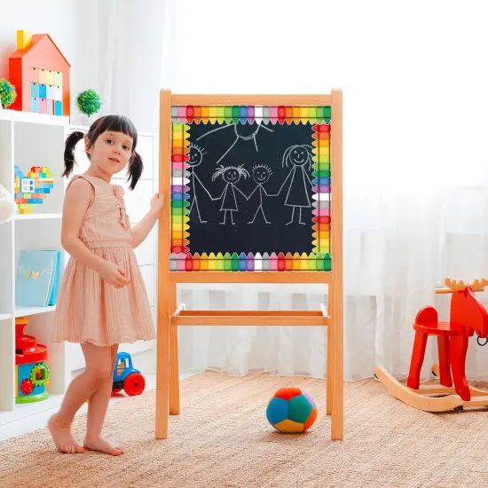 Rainbow Bulletin Board Borders 65.6ft - Crayon & Pencil Classroom Decor {3}