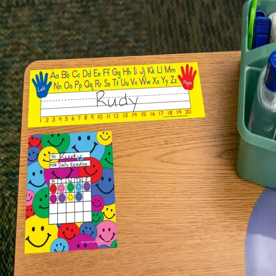 Teacher Created Resources Flat Left/Right Alphabet Name Plates {3}