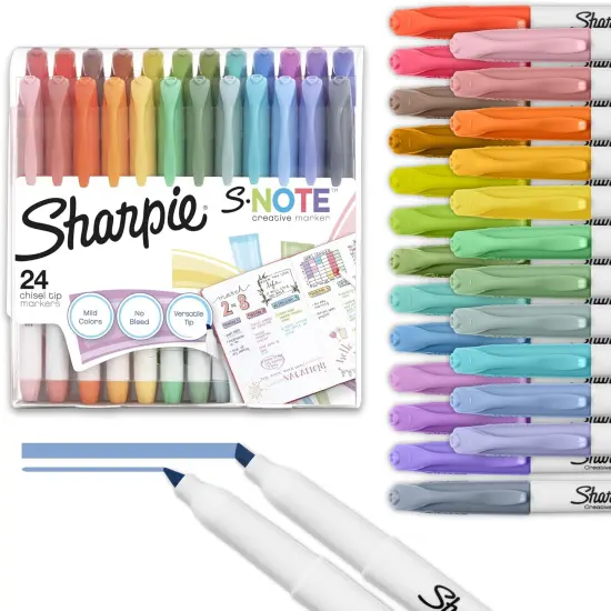 24 Count Art Marker Set - Assorted Colors {1}