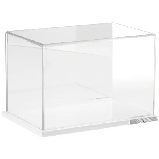 Plymor Clear Acrylic Display Case, 9" W x 6" D x 6" H Clear (Mirrored) {1}