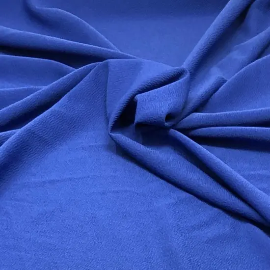 1 Yard Textured Liverpool Knit Solid Fabric For Tops Skirts Bows Apparel Projects 58/60" Wide Jav Royal {1}