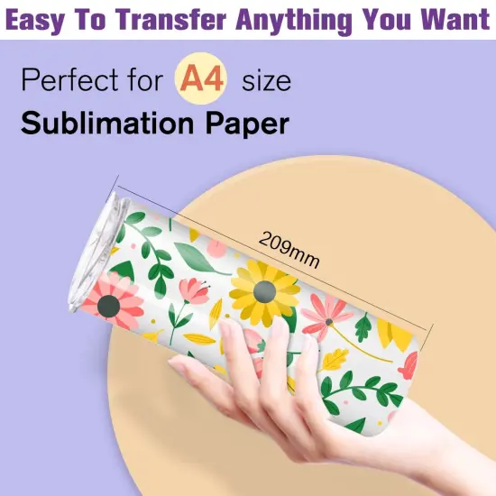 A-SUB 20oz Skinny Sublimation Tumblers - Blank Straight Stainless Steel {6}