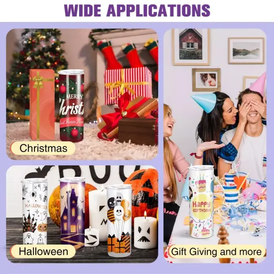 A-SUB 20oz Skinny Sublimation Tumblers - Blank Straight Stainless Steel {7}