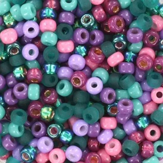 Miyuki 8 Round Seed Bead, Mix - Wicked Meadow, 22 grams {1}